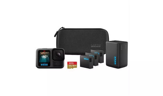 Go Pro Hero13 Extendend Power Bundle - Black